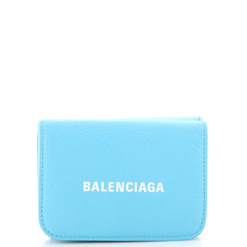 Balenciaga Everyday Trifold Wallet Leather Mini