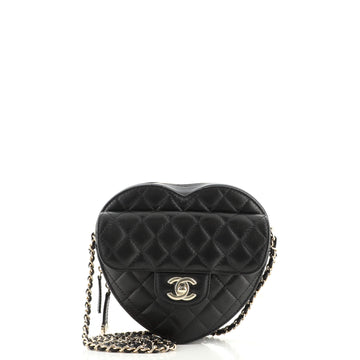 Chanel CC in Love Heart Bag Quilted Lambskin