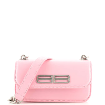 Balenciaga Gossip Flap Bag Leather XS