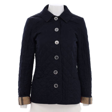 Burberry Women's Button-Up Jacket Quilted Polyester Blend