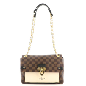 Louis Vuitton Vavin Handbag Damier with Leather PM