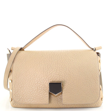 Jimmy Choo Lockett Convertible Shoulder Bag Leather Medium