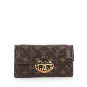 Louis Vuitton Sarah Wallet Monogram Etoile Brown