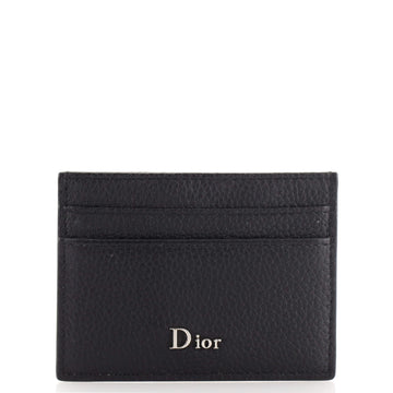 Christian Dior Card Holder Leather