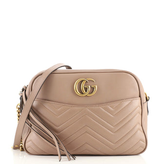 Gucci GG Marmont Shoulder Bag Matelasse Leather Medium