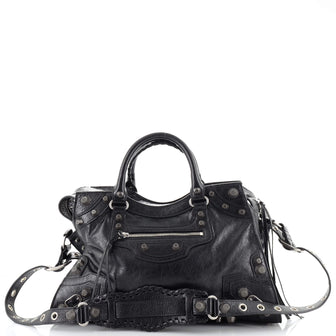 Balenciaga Neo Cagole City Bag Leather Medium