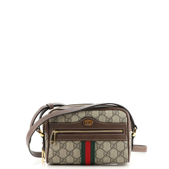 Gucci Ophidia Shoulder Bag GG Coated Canvas Mini