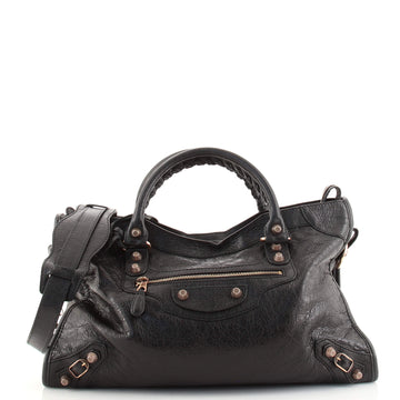 Balenciaga City Classic Studs Bag Leather Medium