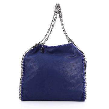 Stella McCartney Falabella Tote Shaggy Deer Small Blue
