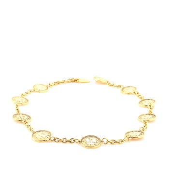 Chanel Vintage Medallion Charms Chain Belt Metal