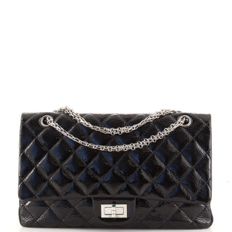 Chanel Reissue 2.55 Flap Bag Quilted Patent 227