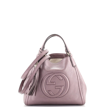 Gucci Soho Convertible Shoulder Bag Leather Small