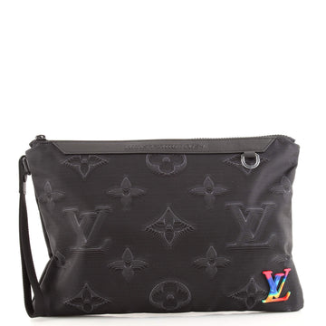 Louis Vuitton Reversible Pouch Limited Edition 2054 Monogram Textile