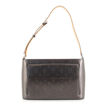 Louis Vuitton Mat Allston Handbag Monogram Vernis