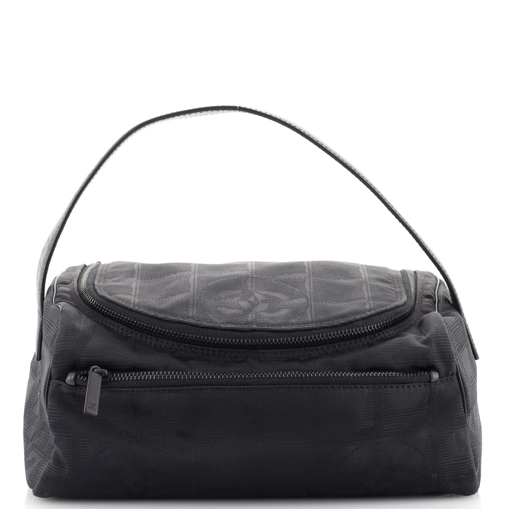 Chanel Travel Ligne Cosmetic Pouch - Black Toiletry Bags, Bags