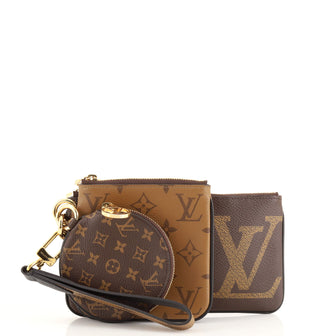 Louis Vuitton Trio Pouch Set Reverse Monogram Giant