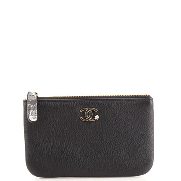 Chanel Classic O Case Pouch Goatskin Mini
