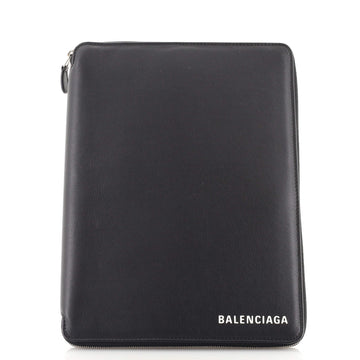 Balenciaga Everyday Zip Around Document Organizer Leather