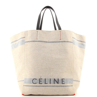 Celine Phantom Cabas Tote Canvas Medium