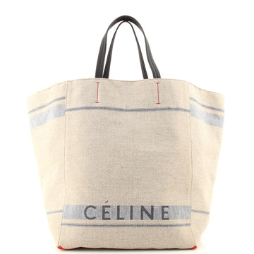 Celine Phantom Cabas Tote Canvas Medium