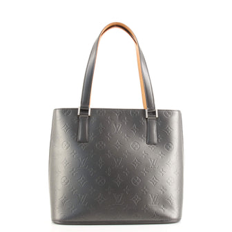 Louis Vuitton Mat Stockton Handbag Monogram Vernis