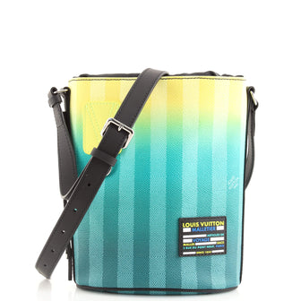 Louis Vuitton Sac Marin Bag Limited Edition Gradient Damier Stripes BB