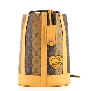 Louis Vuitton Nigo Randonnee Backpack Limited Edition Stripes Monogram Canvas