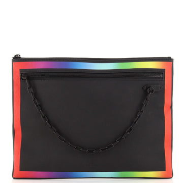 Louis Vuitton Pochette A4 Rainbow Taiga Leather