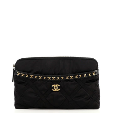 Chanel Lifestyle Foldable Tote Nylon with Grosgrain
