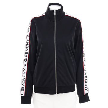Givenchy Women's Sleeve Logo Zip Up Track Jacket Polyester
