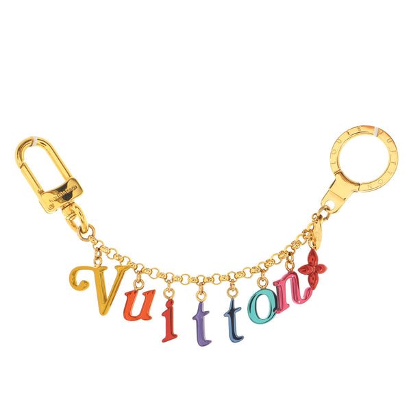 LOUIS VUITTON New Wave Key Chain Bag Charm Multicolor 1282916