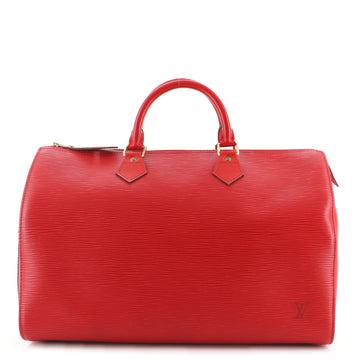 Louis Vuitton Speedy Handbag Epi Leather 35