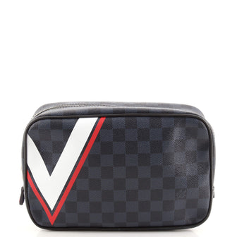 Louis Vuitton Toiletry Pouch Regatta Damier Cobalt GM