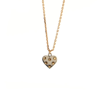 Louis Vuitton Spiky Valentine Necklace Set Metal with Crystals