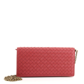 Bottega Veneta Wallet on Chain Intrecciato Nappa