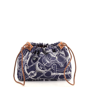 Hermes Fourbi Pouch Silk with Barenia 20