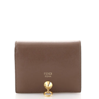 Fendi By The Way Bifold Wallet Leather Compact