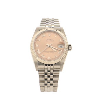 Rolex Oyster Perpetual Datejust Automatic Watch Stainless Steel and White Gold 31