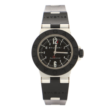 Bvlgari Diagono Quartz Watch Aluminum and Rubber 29