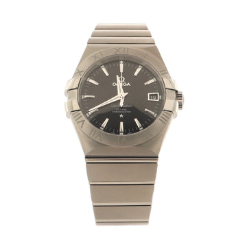 Omega Constellation Chronometer Co-Axial Automatic Watch Stainless Steel 35