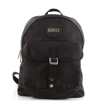 Gucci Off The Grid Single Pocket Backpack GG Econyl