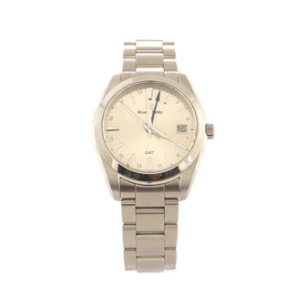 Grand Seiko Heritage GMT Quartz Watch Stainless Steel 40