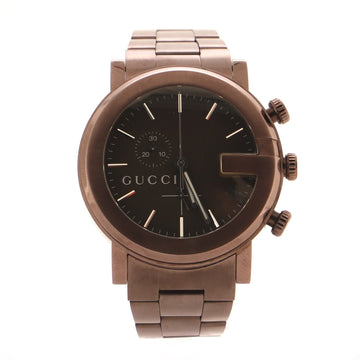 Gucci G-Chrono Quartz Watch Stainless Steel 44