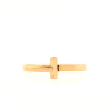 Tiffany & Co. T1 Ring 18K Rose Gold Narrow