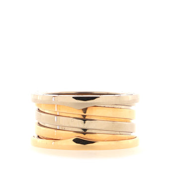 Bvlgari B.Zero1 Four Band Ring 18K Rose Gold and 18K White Gold