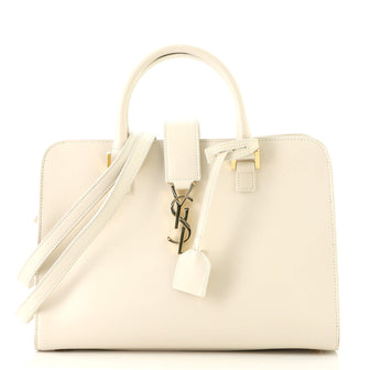 Saint Laurent Monogram Cabas Leather Small