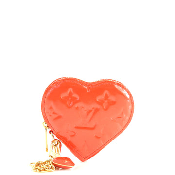 Louis Vuitton Heart Coin Purse Monogram Vernis