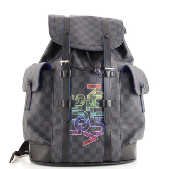 Louis Vuitton Christopher Backpack Limited Edition Damier Graphite