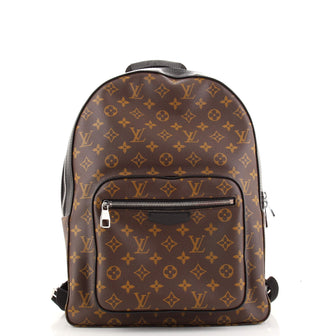 Louis Vuitton Josh Backpack Macassar Monogram Canvas