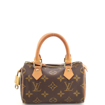 Louis Vuitton Speedy Mini HL Handbag Monogram Canvas
